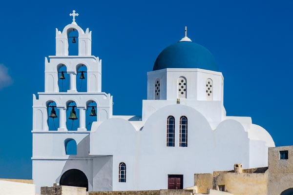 Kirchen und Kapellen auf Santorini