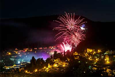 Lichterfest in Bad Liebenzell im August